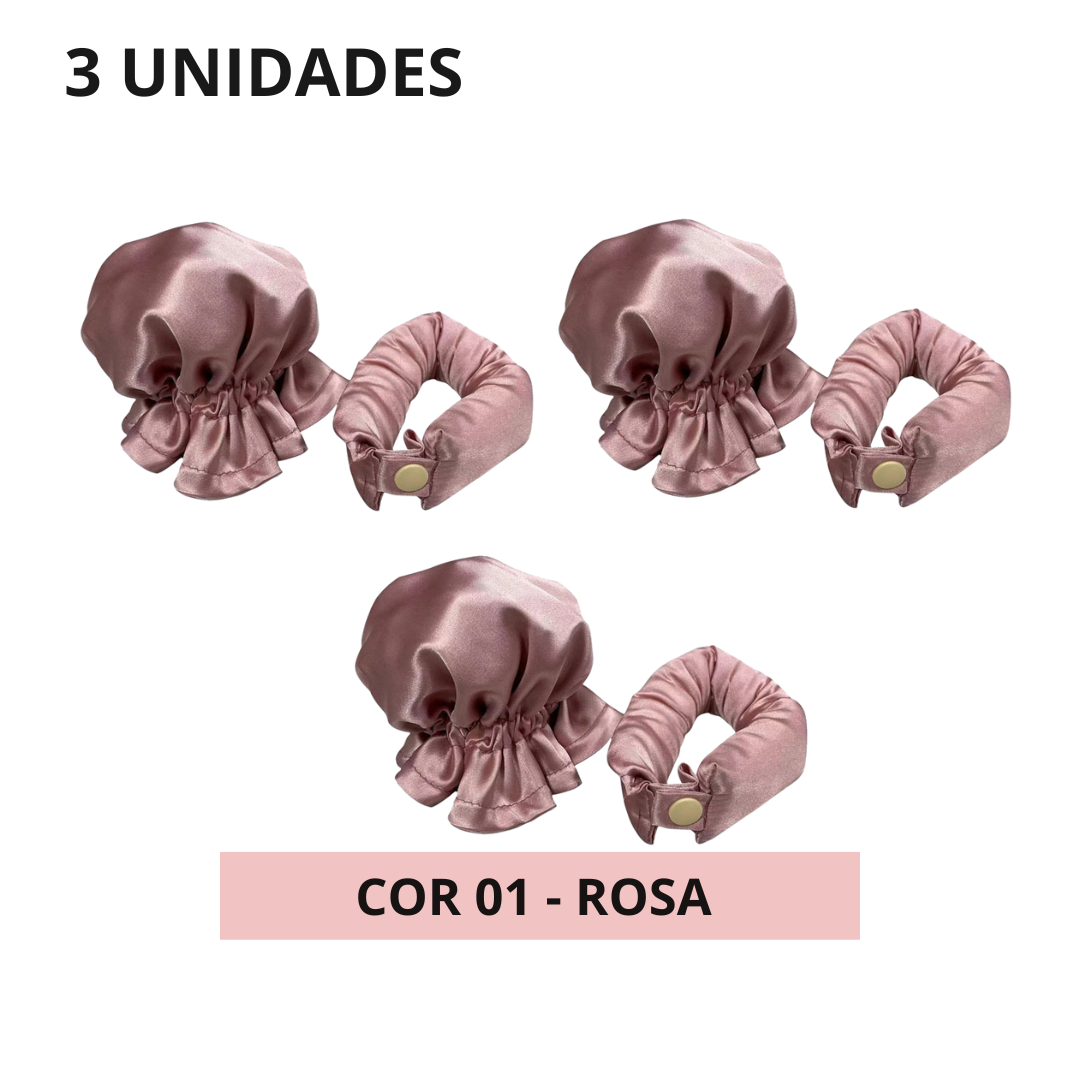 Ondas de Seda - Caps Curl™ Desperte a Beleza dos Seus Cabelos sem Comprometer a Saúde