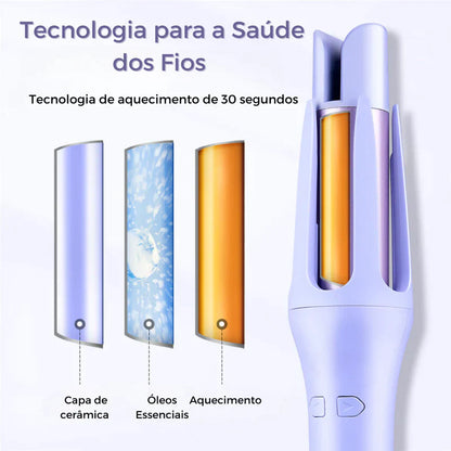 Modelador de Caracóis Wrap Curler - WAVE HAIR [+BRINDE EXCLUSIVO]
