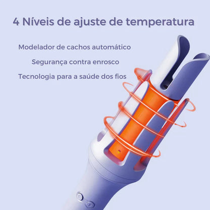 Modelador de Caracóis Wrap Curler - WAVE HAIR [+BRINDE EXCLUSIVO]