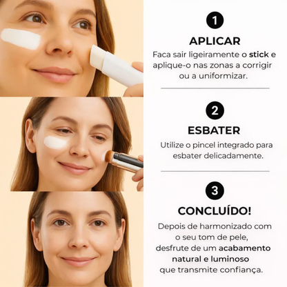 Base Bastão Colorsync - Se Ajusta ao Seu Tom de Pele