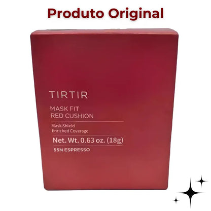 Base Cushion Red Glow Coreana – Pele Impecável em Segundos