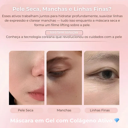 Máscara Coreana Peel-Off de Colágeno K.Beauty 2025